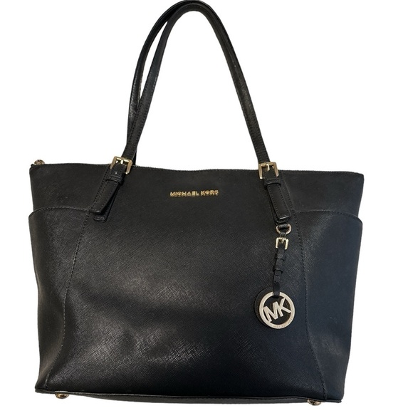 EUC Michael Kors Tote Bag with Gold Tone Hardware - Picture 1 of 6